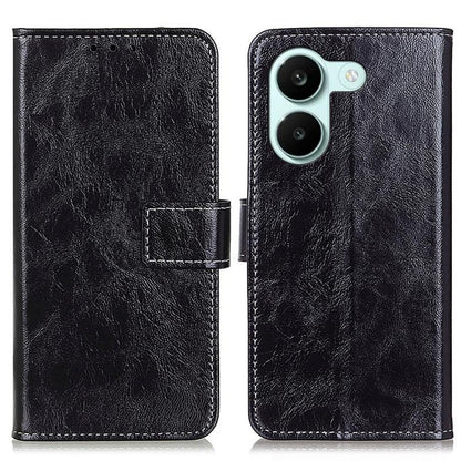 Retro Crazy Horse Texture Leather Phone Case, For Redmi A7 Pro 171mm/Poco C85x 5G, For Redmi Turbo 5 Max / Poco X8 Pro Max, For Redmi Turbo 5 5G / Poco X8 Pro 5G, For Redmi Note 15 Pro+ 5G Global 163.3mm, For Redmi Note 15 5G Global 164mm              ...