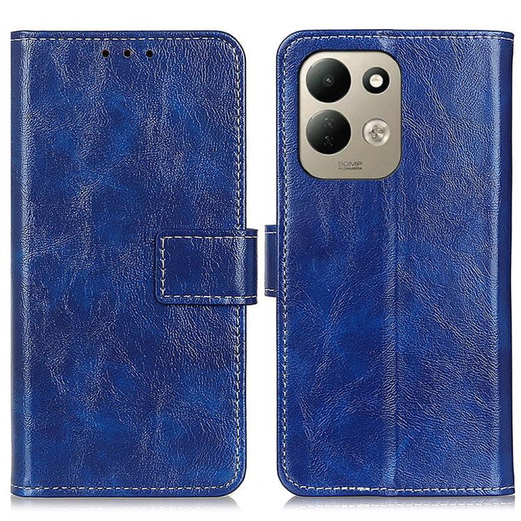 Retro Crazy Horse Texture Leather Phone Case, For Redmi 17 5G / 4G Global 170mm, For Redmi Note 17 5G/4G Global 164mm, For Redmi A7 Pro 171mm/Poco C85x 5G, For Redmi Turbo 5 Max / Poco X8 Pro Max, For Redmi Turbo 5 5G / Poco X8 Pro 5G                  ...