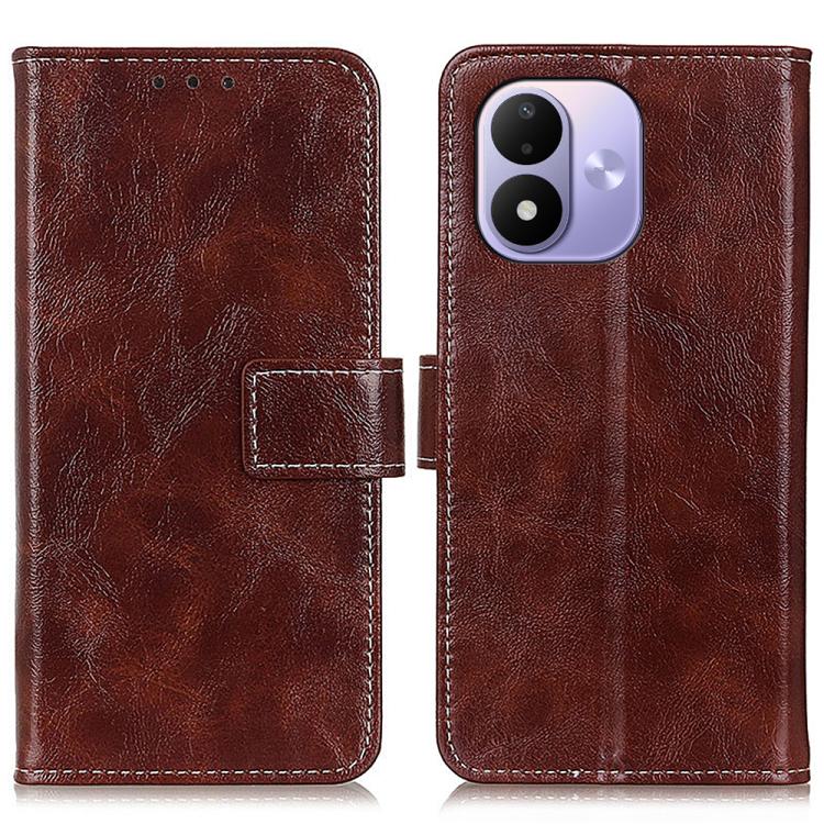 Retro Crazy Horse Texture Leather Phone Case, For Redmi 17 5G / 4G Global 170mm, For Redmi Note 17 5G/4G Global 164mm, For Redmi A7 Pro 171mm/Poco C85x 5G, For Redmi Turbo 5 Max / Poco X8 Pro Max, For Redmi Turbo 5 5G / Poco X8 Pro 5G                  ...
