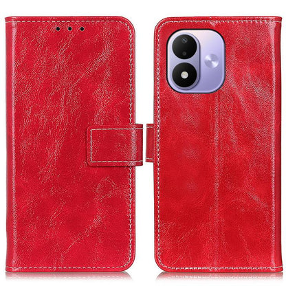 Retro Crazy Horse Texture Leather Phone Case, For Redmi 17 5G / 4G Global 170mm, For Redmi Note 17 5G/4G Global 164mm, For Redmi A7 Pro 171mm/Poco C85x 5G, For Redmi Turbo 5 Max / Poco X8 Pro Max, For Redmi Turbo 5 5G / Poco X8 Pro 5G                  ...