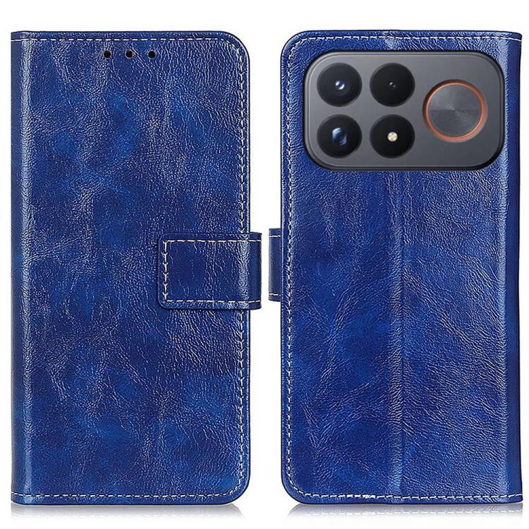 Retro Crazy Horse Texture Leather Phone Case, For Redmi Note 17 5G/4G Global 169.7mm, For Redmi Note 17 Pro+ 5G Global 163.4mm, For Redmi Note 17 Pro 5G Global 163.5mm, For Redmi K100 Pro Max/Poco F9 Ultra 5G, For Redmi K100 Pro 5G/Poco F9 Pro 5G      ...