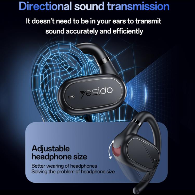 Yesido YSP25 Ear-hook Open OWS Bluetooth Earphone