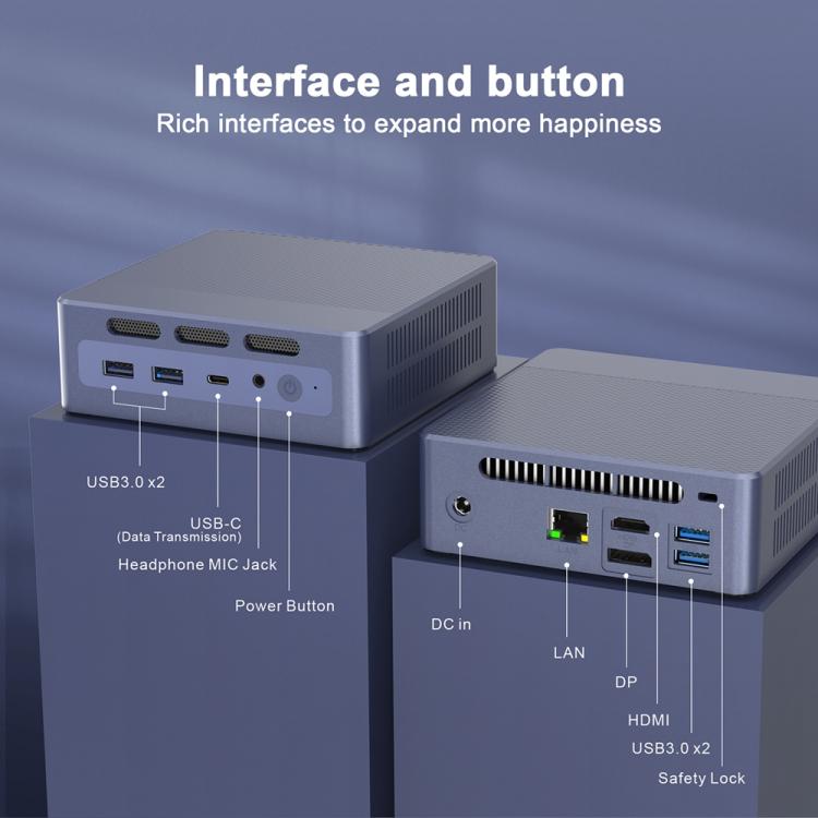 GXMO N9(N95) Windows 11 Intel ADL-N N95 4-Core Processor Mini Computer