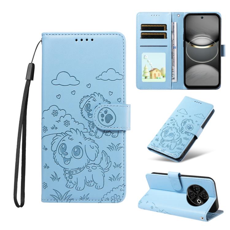 Embossed Heart Dog RFID Blocking Wallet Leather Phone Case, For Tecno Spark 40 5G / GO 5G 2025, For Tecno Spark Go 2024 / 20 4G / Pop 8, For Tecno Pova 7 Pro 5G, For Tecno Pova 7 5G, For Tecno Spark 40 Pro+ 4G, For Tecno Spark 40 Pro 4G                ...