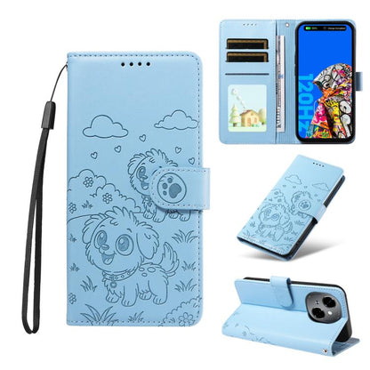 Embossed Heart Dog RFID Blocking Wallet Leather Phone Case, For Tecno Spark 40 5G / GO 5G 2025, For Tecno Spark Go 2024 / 20 4G / Pop 8, For Tecno Pova 7 Pro 5G, For Tecno Pova 7 5G, For Tecno Spark 40 Pro+ 4G, For Tecno Spark 40 Pro 4G                ...