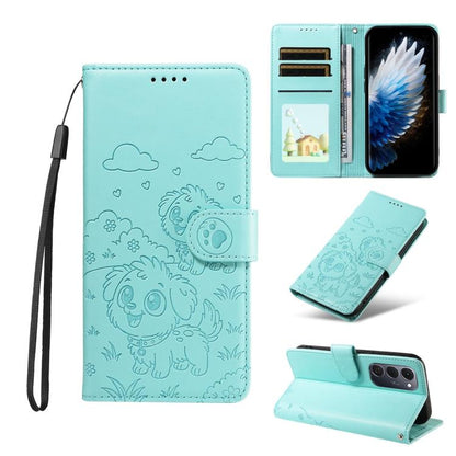 Embossed Heart Dog RFID Blocking Wallet Leather Phone Case, For Tecno Spark 40 5G / GO 5G 2025, For Tecno Spark Go 2024 / 20 4G / Pop 8, For Tecno Pova 7 Pro 5G, For Tecno Pova 7 5G, For Tecno Spark 40 Pro+ 4G, For Tecno Spark 40 Pro 4G                ...