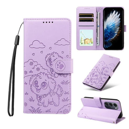 Embossed Heart Dog RFID Blocking Wallet Leather Phone Case, For Tecno Spark 40 5G / GO 5G 2025, For Tecno Spark Go 2024 / 20 4G / Pop 8, For Tecno Pova 7 Pro 5G, For Tecno Pova 7 5G, For Tecno Spark 40 Pro+ 4G, For Tecno Spark 40 Pro 4G                ...