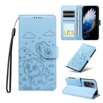 Embossed Heart Dog RFID Blocking Wallet Leather Phone Case, For Tecno Spark 40 5G / GO 5G 2025, For Tecno Spark Go 2024 / 20 4G / Pop 8, For Tecno Pova 7 Pro 5G, For Tecno Pova 7 5G, For Tecno Spark 40 Pro+ 4G, For Tecno Spark 40 Pro 4G                ...