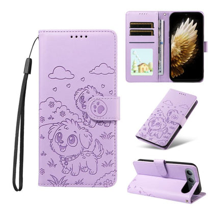Embossed Heart Dog RFID Blocking Wallet Leather Phone Case, For Tecno Spark 40 5G / GO 5G 2025, For Tecno Spark Go 2024 / 20 4G / Pop 8, For Tecno Pova 7 Pro 5G, For Tecno Pova 7 5G, For Tecno Spark 40 Pro+ 4G, For Tecno Spark 40 Pro 4G                ...
