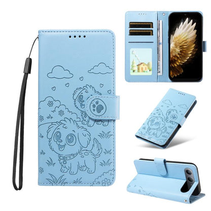 Embossed Heart Dog RFID Blocking Wallet Leather Phone Case, For Tecno Spark 40 5G / GO 5G 2025, For Tecno Spark Go 2024 / 20 4G / Pop 8, For Tecno Pova 7 Pro 5G, For Tecno Pova 7 5G, For Tecno Spark 40 Pro+ 4G, For Tecno Spark 40 Pro 4G                ...