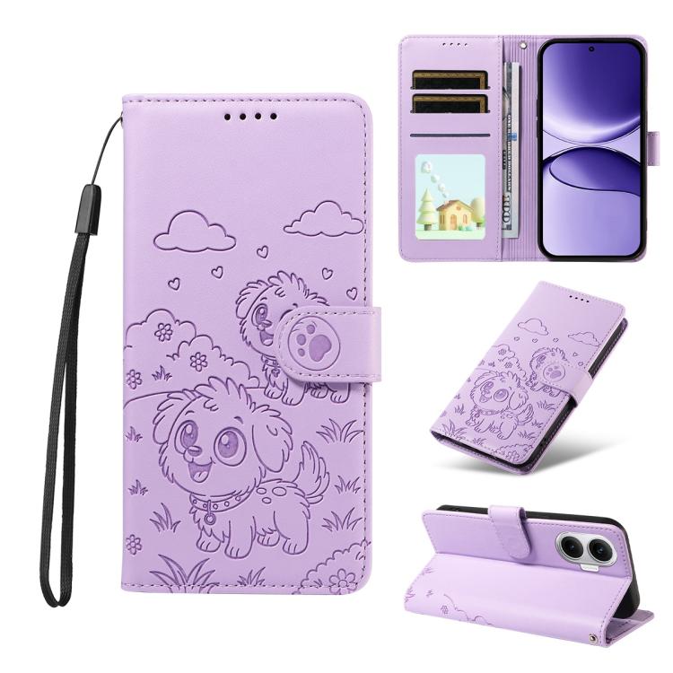 Embossed Heart Dog RFID Blocking Wallet Leather Phone Case, For Redmi 15a Global, For Redmi Note 15 Pro+ 5G Global 163.3mm, For Redmi Note 15 4G / 5G Global 164mm, For Redmi K90 Pro Max / Poco F8 Ultra, For Redmi Note 15 Pro 4G Global 163.2mm          ...