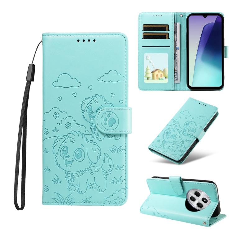 Embossed Heart Dog RFID Blocking Wallet Leather Phone Case, For Redmi K80 Pro / Poco F7 Ultra, For Redmi K80 / Poco F7 Pro, For Redmi 14C 4G / 5G / 14R / A4, For Redmi Note 14 4G 164.84mm, For Redmi Note 14 Pro+ 5G / 14 Pro 4G                          ...