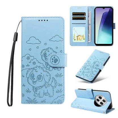 Embossed Heart Dog RFID Blocking Wallet Leather Phone Case, For Redmi K80 Pro / Poco F7 Ultra, For Redmi K80 / Poco F7 Pro, For Redmi 14C 4G / 5G / 14R / A4, For Redmi Note 14 4G 164.84mm, For Redmi Note 14 Pro+ 5G / 14 Pro 4G                          ...