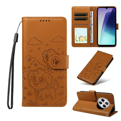 Embossed Heart Dog RFID Blocking Wallet Leather Phone Case, For Redmi K80 Pro / Poco F7 Ultra, For Redmi K80 / Poco F7 Pro, For Redmi 14C 4G / 5G / 14R / A4, For Redmi Note 14 4G 164.84mm, For Redmi Note 14 Pro+ 5G / 14 Pro 4G                          ...