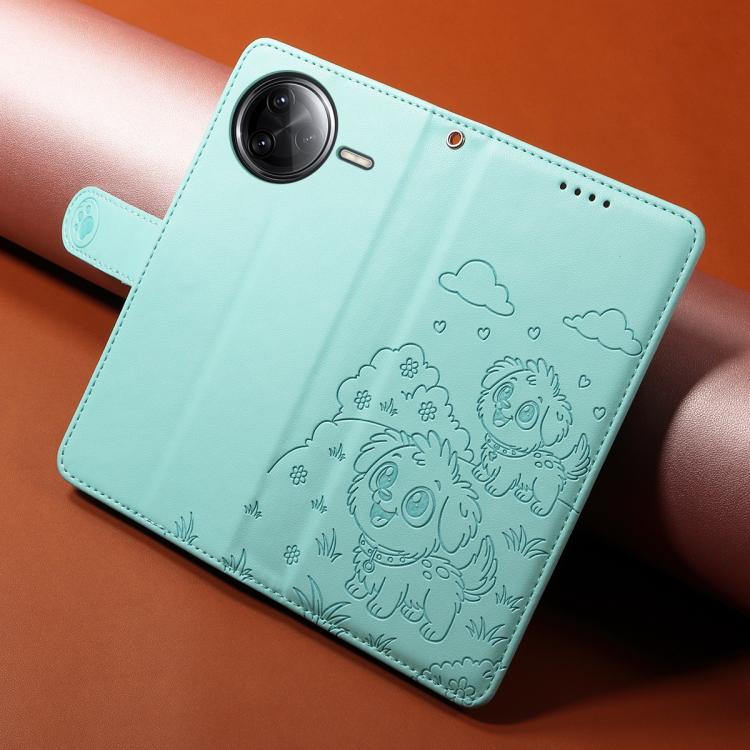 Embossed Heart Dog RFID Blocking Wallet Leather Phone Case, For Redmi K80 Pro / Poco F7 Ultra, For Redmi K80 / Poco F7 Pro, For Redmi 14C 4G / 5G / 14R / A4, For Redmi Note 14 4G 164.84mm, For Redmi Note 14 Pro+ 5G / 14 Pro 4G                          ...