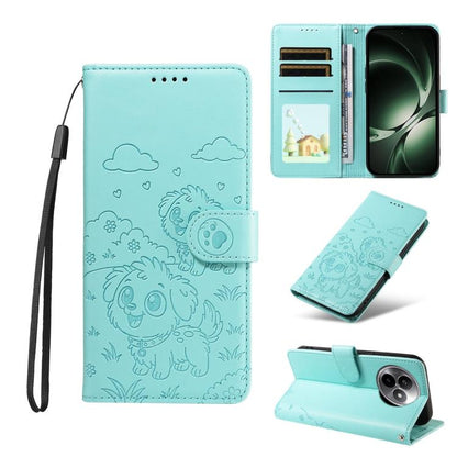 Embossed Heart Dog RFID Blocking Wallet Leather Phone Case, For Redmi 15a Global, For Redmi Note 15 Pro+ 5G Global 163.3mm, For Redmi Note 15 4G / 5G Global 164mm, For Redmi K90 Pro Max / Poco F8 Ultra, For Redmi Note 15 Pro 4G Global 163.2mm          ...