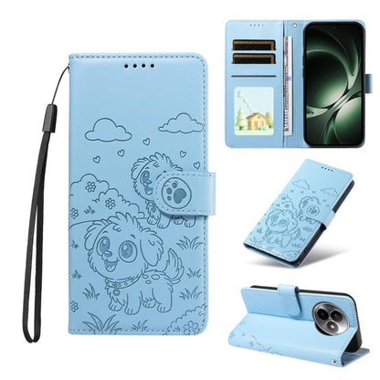 Embossed Heart Dog RFID Blocking Wallet Leather Phone Case, For Redmi 15a Global, For Redmi Note 15 Pro+ 5G Global 163.3mm, For Redmi Note 15 4G / 5G Global 164mm, For Redmi K90 Pro Max / Poco F8 Ultra, For Redmi Note 15 Pro 4G Global 163.2mm          ...