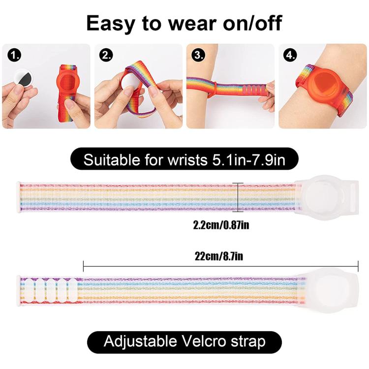 xDfind Nylon Loop Watch Band Style Anti-lost Tracker Protective Cover