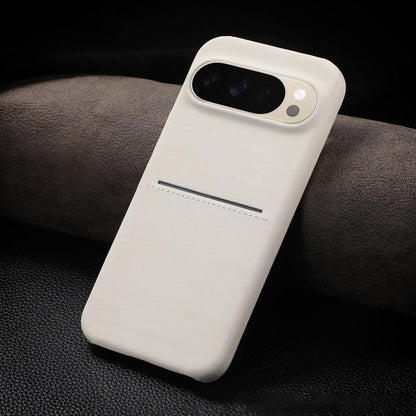 Skin Feel Sheepskin Card Slot Phone Case, For Google Pixel 11 Pro XL, For Google Pixel 11 / Pixel 11 Pro, For Google Pixel 10 Pro XL, For Google Pixel 10 / Pixel 10 Pro, For Google Pixel 9 Pro XL, For Google Pixel 9 / Pixel 9 Pro, For Google Pixel 8a  ...