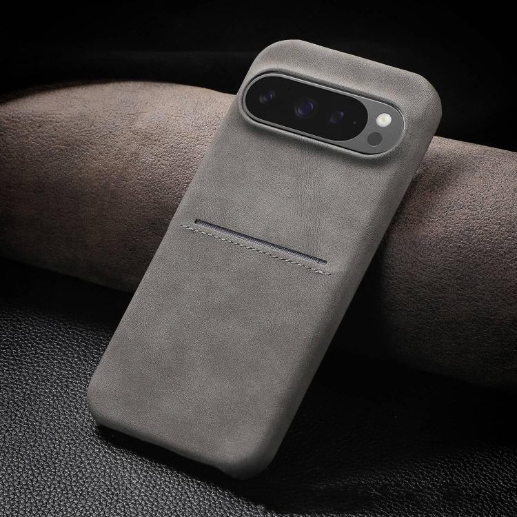 Skin Feel Sheepskin Card Slot Phone Case, For Google Pixel 11 Pro XL, For Google Pixel 11 / Pixel 11 Pro, For Google Pixel 10 Pro XL, For Google Pixel 10 / Pixel 10 Pro, For Google Pixel 9 Pro XL, For Google Pixel 9 / Pixel 9 Pro, For Google Pixel 8a  ...