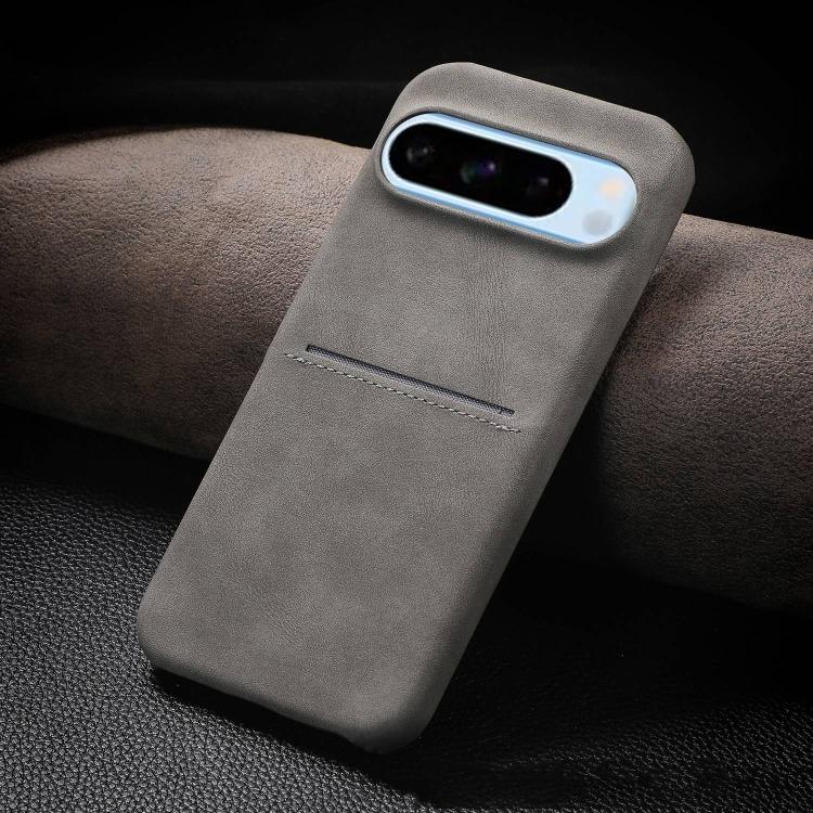 Skin Feel Sheepskin Card Slot Phone Case, For Google Pixel 11 Pro XL, For Google Pixel 11 / Pixel 11 Pro, For Google Pixel 10 Pro XL, For Google Pixel 10 / Pixel 10 Pro, For Google Pixel 9 Pro XL, For Google Pixel 9 / Pixel 9 Pro, For Google Pixel 8a  ...