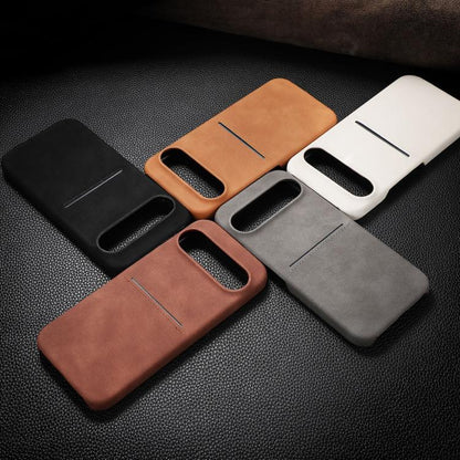 Skin Feel Sheepskin Card Slot Phone Case, For Google Pixel 11 Pro XL, For Google Pixel 11 / Pixel 11 Pro, For Google Pixel 10 Pro XL, For Google Pixel 10 / Pixel 10 Pro, For Google Pixel 9 Pro XL, For Google Pixel 9 / Pixel 9 Pro, For Google Pixel 8a  ...