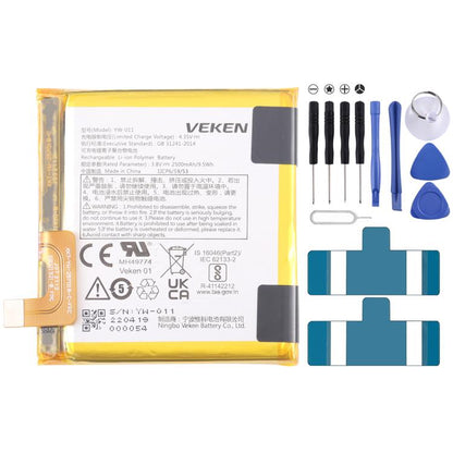 Remplacement de la batterie, pour VEKEN YW-011 3.8V 2500mAh, pour VEKEN YW-009 3020mAh, pour VEKEN YW-014 3000mAh 3.85v