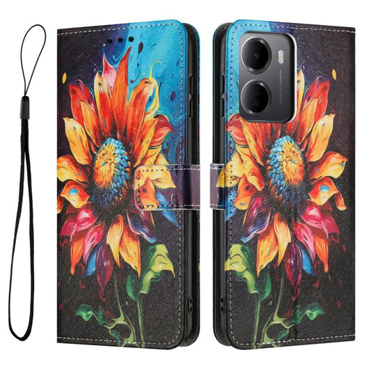 Color Drawing Pattern Leather Phone Case, For Redmi 15a 5G, For Redmi A7 Pro 4G 171mm, For Redmi Turbo 5 Max / Poco X8 Pro Max 5G, For Redmi Turbo 5 / Poco X8 Pro 5G, For Redmi Note 15 Pro+ 5G Global 163.3mm, For Redmi Note 15 5G / 4G Global 164mm     ...