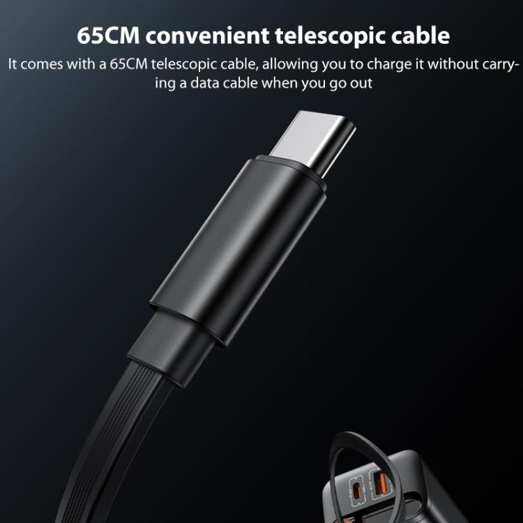 Yesido YC99 40W Fast Charger with Telescopic Type-C Cable, YC99