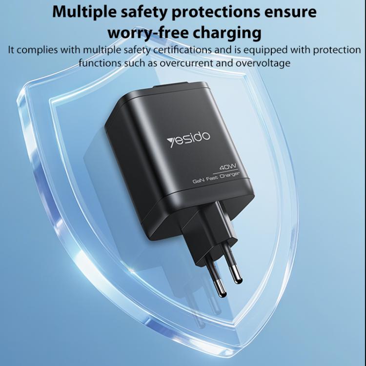 Yesido YC99 40W Fast Charger with Telescopic Type-C Cable, YC99