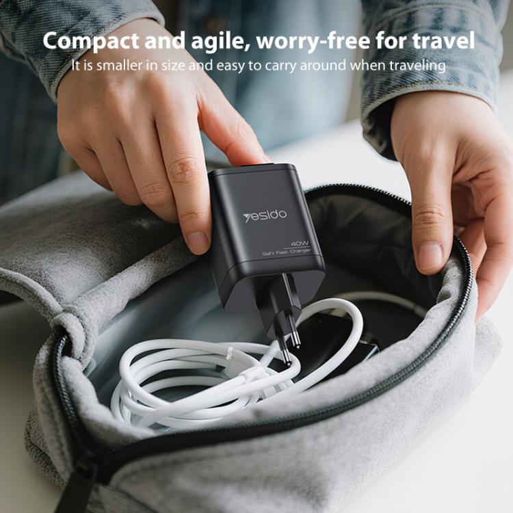 Yesido YC99 40W Fast Charger with Telescopic Type-C Cable, YC99