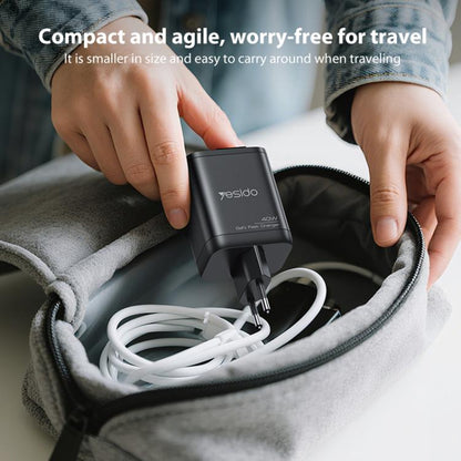 Yesido YC99 40W Fast Charger with Telescopic Type-C Cable, YC99