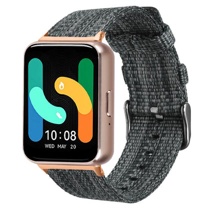 xDfind Nylon Canvas Watch Band, 18mm, 20mm, 22mm