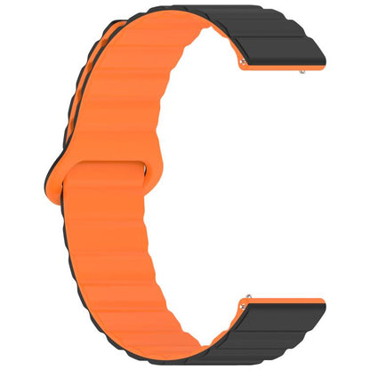 xDfind Loop Magnetic Glossy Silicone Watch Band, 18mm, 20mm, 22mm