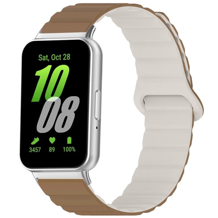 xDfind Loop Magnetic Glossy Silicone Watch Band, 18mm, 20mm, 22mm