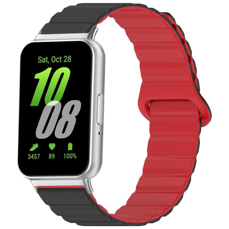 xDfind Loop Magnetic Glossy Silicone Watch Band, 18mm, 20mm, 22mm