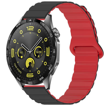 xDfind Loop Magnetic Glossy Silicone Watch Band, 18mm, 20mm, 22mm