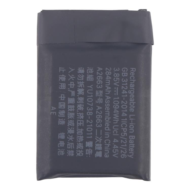 Battery Replacement, For Apple Watch Ultra 2 49mm A2956 564mAh, For Apple Watch Series 9 41mm A2954 282mAh, For Apple Watch Ultra 49mm A2749 542mAh, For Apple Watch Series 7 41mm A2663 284mAh, For Apple Watch Series 6 40mm  A2345 265.9mAh