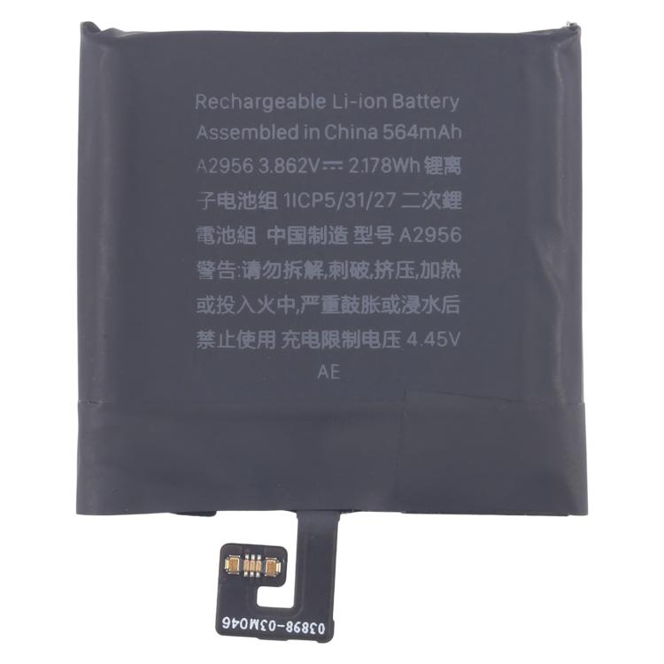 Battery Replacement, For Apple Watch Ultra 2 49mm A2956 564mAh, For Apple Watch Series 9 41mm A2954 282mAh, For Apple Watch Ultra 49mm A2749 542mAh, For Apple Watch Series 7 41mm A2663 284mAh, For Apple Watch Series 6 40mm  A2345 265.9mAh