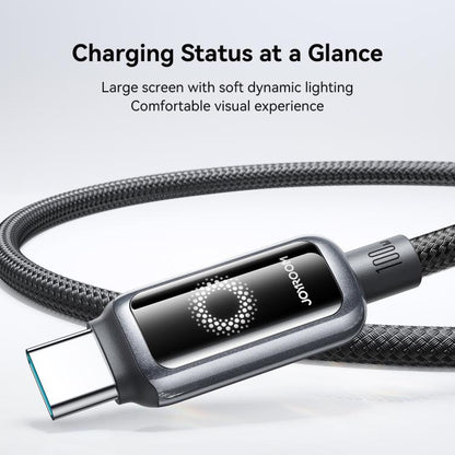 JOYROOM S-A55 StarFlight Series 100W Type-C to Type-C Auto Power-Off Fast Charging Data Cable, Type-C to Type-C