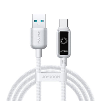 JOYROOM S-A55 StarFlight Series 66W USB to Type-C Auto Power-Off Fast Charging Data Cable, USB to Type-C