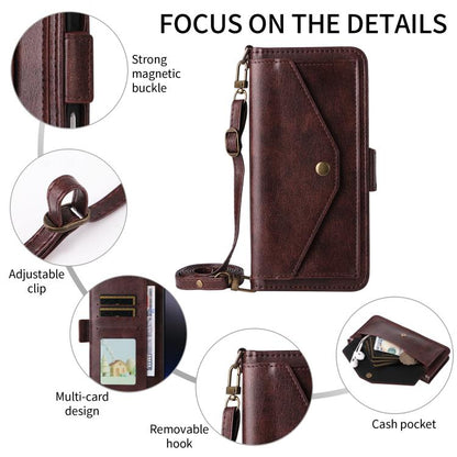 Multi-card Slots Crossbody Cowhide Leather Phone Case, For Galaxy Z Fold8 Ultra 5G, For Samsung Galaxy Z Fold7 5G, For Samsung Galaxy Z Fold6 5G, For Samsung Galaxy Z Fold5 5G, For Samsung Galaxy Z Fold4 5G, For Samsung Galaxy Z Fold3 5G               ...