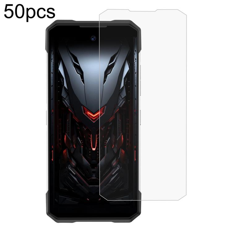 50pcs 0.3mm High Aluminum Tempered Glass Film, For Doogee V50 Pro / V50, For Doogee B10 4G, For Doogee Note 56 / 56 Pro / 56 Plus, For Doogee Fire 5, For Doogee V Max LR, For Doogee V Max Play, For Doogee Fire 3 / Fire 3 Ultra, For Doogee Fire 3 Pro   ...