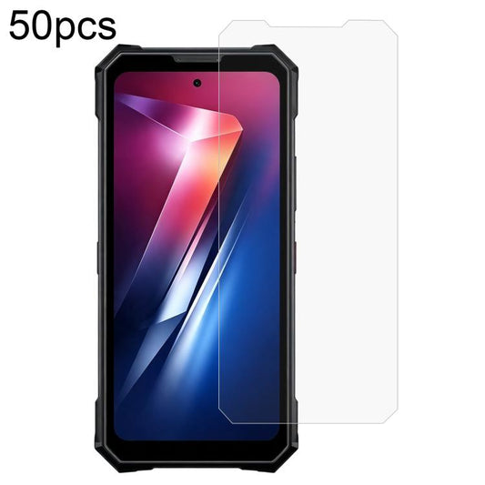 50pcs 0.3mm High Aluminum Tempered Glass Film, For Doogee V50 Pro / V50, For Doogee B10 4G, For Doogee Note 56 / 56 Pro / 56 Plus, For Doogee Fire 5, For Doogee V Max LR, For Doogee V Max Play, For Doogee Fire 3 / Fire 3 Ultra, For Doogee Fire 3 Pro   ...