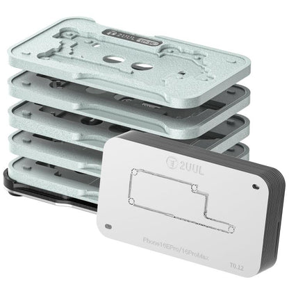 2UUL BH13 Midreball Base Logic Board BGA Reballing Platform Set for iPhone 12-16 Pro Max, 2UUL BH13