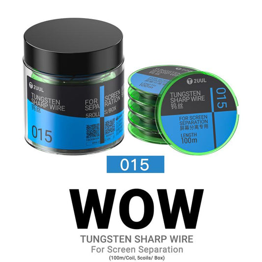 2UUL WS-015 0.015mm 100m Tungsten Sharp Diamond Wire, 2UUL WS-015