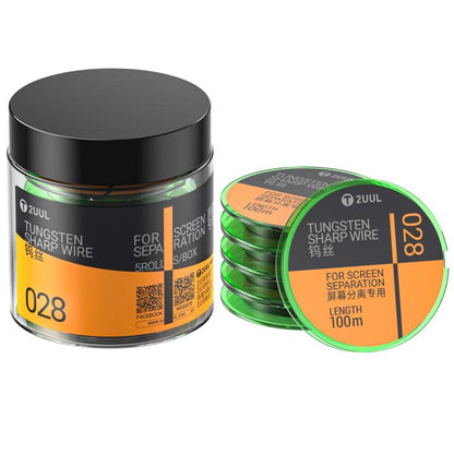 2UUL WS-028 0.028mm 100m Tungsten Sharp Diamond Wire, 2UUL WS-028