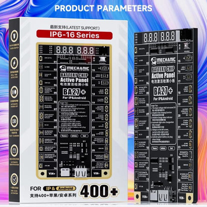 Mechanic BA27+ 4.2V Low Voltage Output Battery Chip Activation Board for iPhone 8-16 Pro Max / Most Android, Mechanic BA27+