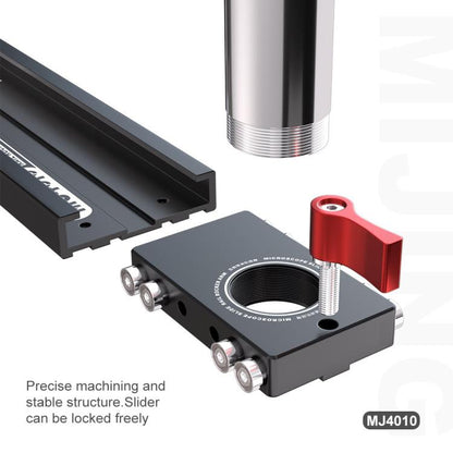 Mijing MJ4010 32mm 360 Universal Metal Swing Arm Liftable Fixed Stand with Slide Rails, Mijing MJ4010