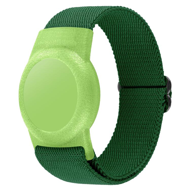xDfind Adjustable Elastic Nylon Watch Band Style Anti-lost Tracker Protective Cover, For AirTag 2nd Gen / AirTag 1st Gen